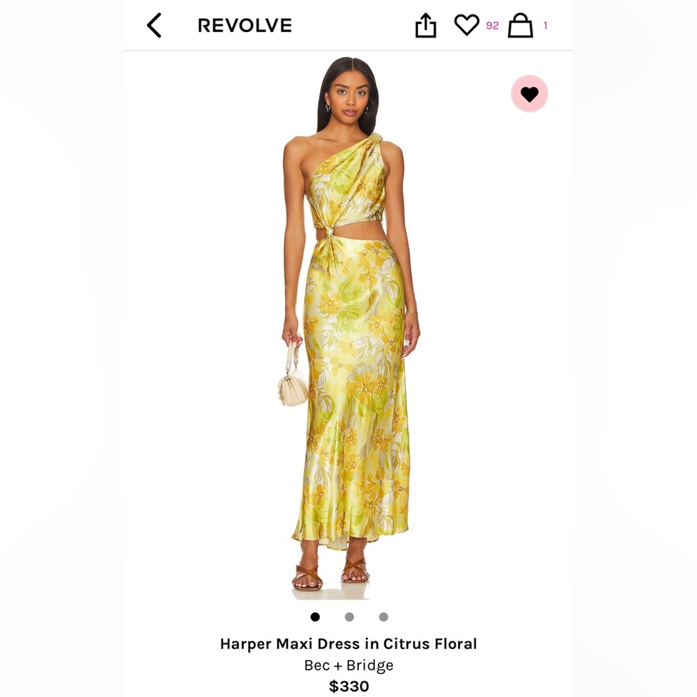 Bec + Bridge Harper Maxi Dress in Citrus Floral, SOLD OUT
